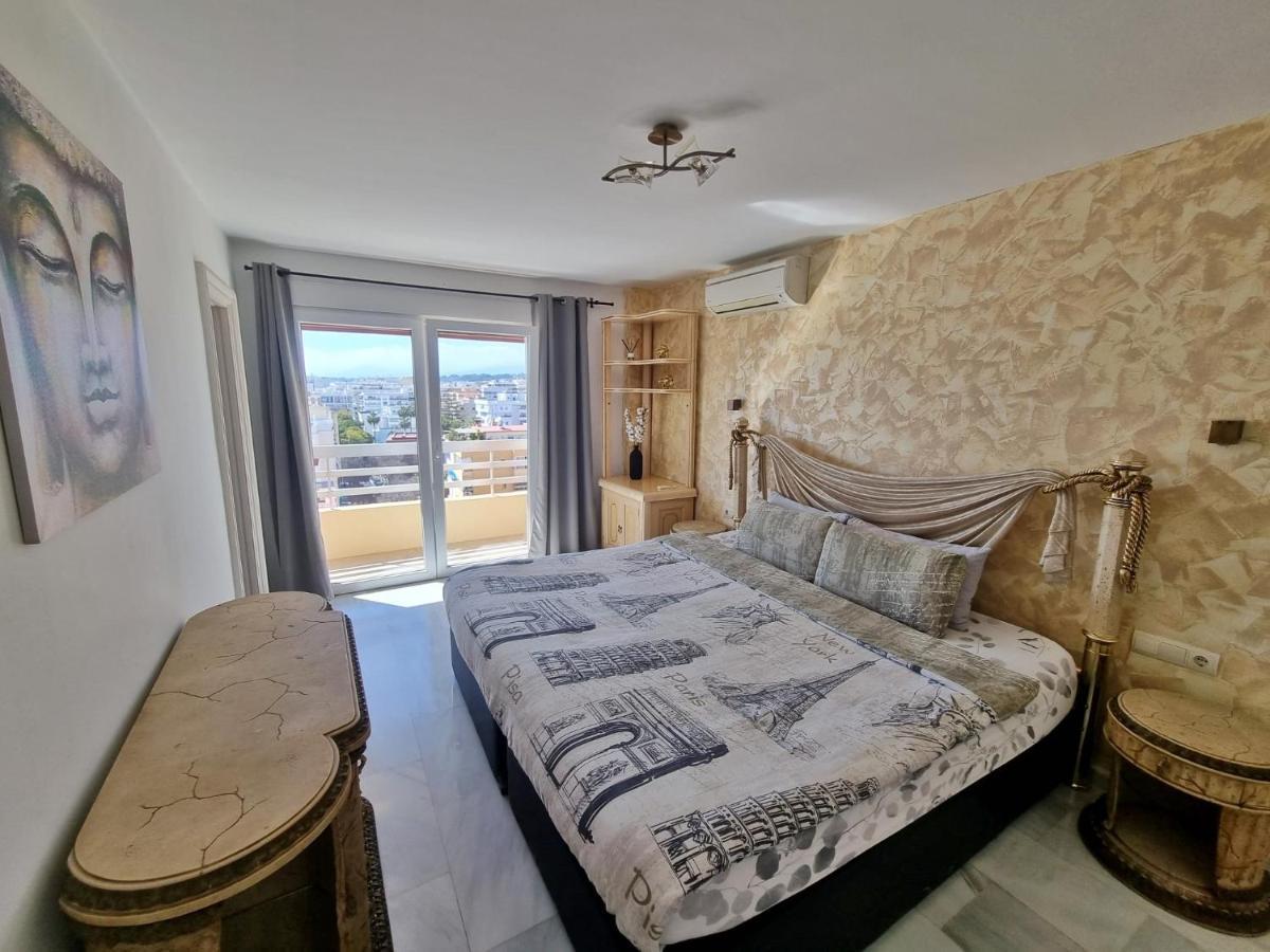 Penthouse With Private Pool, Hot Tub Jacuzzi With Sea Views And Chill-Out Zone, Close To The Sea Marbella Kültér fotó