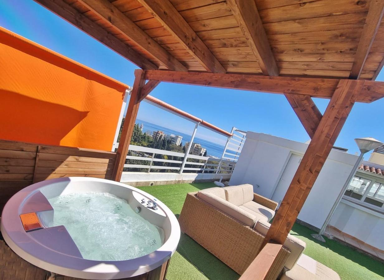 Penthouse With Private Pool, Hot Tub Jacuzzi With Sea Views And Chill-Out Zone, Close To The Sea Marbella Kültér fotó